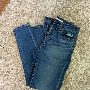 Levi skinny wedgie jeans
